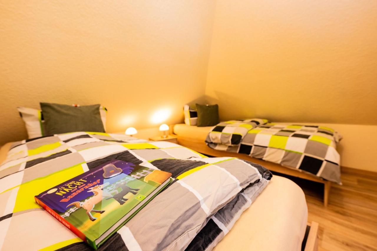 Waldblickwohnung Mit Schoener Terrasse Und Kamin Sebnitz Exteriör bild